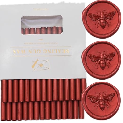 Wax Seal Sticks Burgundy, Mini Wax Seal Gun Sticks Suit - Image 2