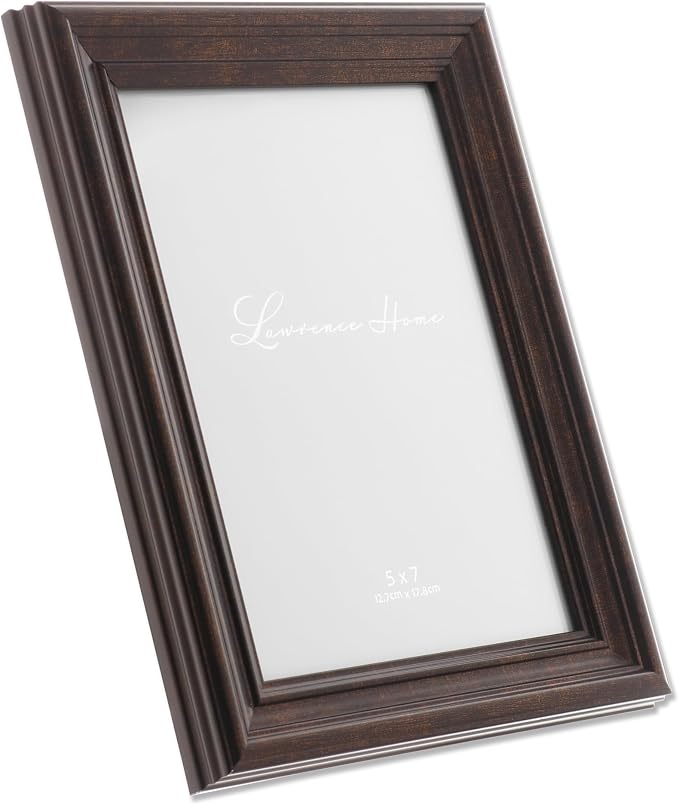 Lawrence Frames 535557 Bronze 5x7 Classic Detailed Oil Rubbed Picture Frame - Image 3