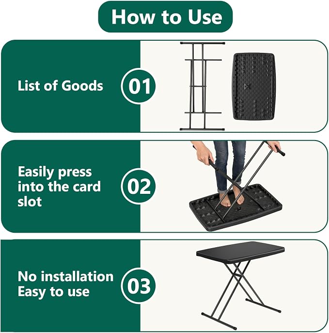 Folding Table 30 Inch - Image 8