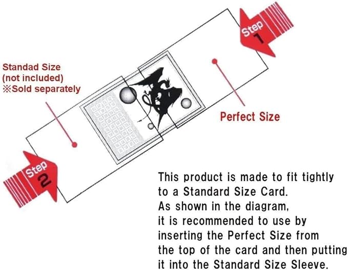KMC 100 Pochettes Card Barrier Perfect Size Soft Sleeves, 3 Pack/Total 300 - Image 5