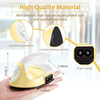 Honoson Mini Craft Iron Mini Heat Press Small Iron 3.93 x 2.36 x 2.76 in - Image 2
