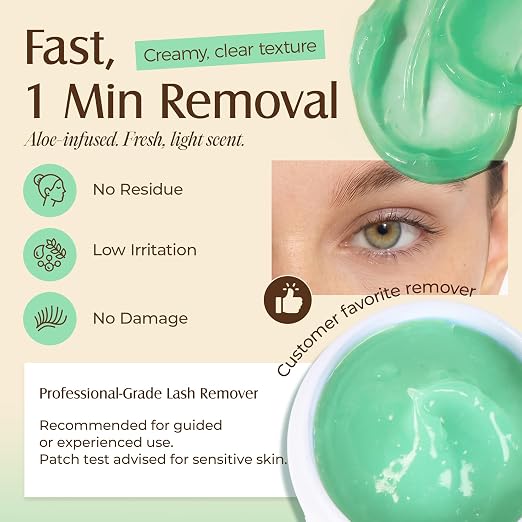 LASHVIEW Lash Cluster Glue & Remover Kit Super Strong Hold 4 Weeks+ - Image 5