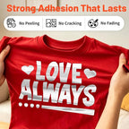 TECKWRAP Heat Transfer Vinyl for T-Shirts, Metallic Silver | Easy Weed HTV Vinyl - Image 4