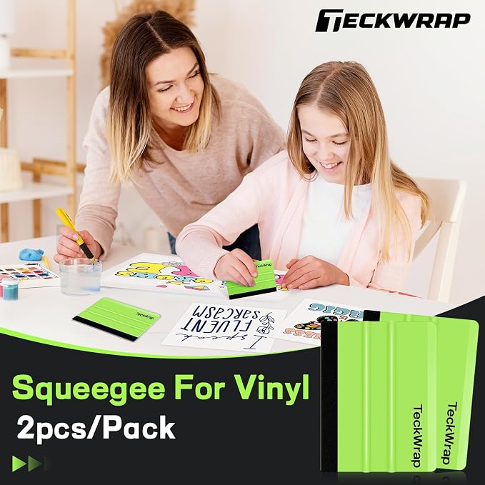 TECKWRAP 2 PCS Professional Felt Squeegee - Image 7