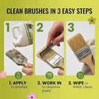 Green Piece® Paint Brush Cleaner & Restorer – 100% Natural, Non-Toxic Formula – - Image 6