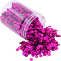 Mandala Crafts 6mm Cup Holographic Neon Pink Sequins by MandalaCrafts