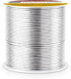 Mandala Crafts 18 Gauge Silver Tone Anodized Aluminum Craft Wire, 100 FT | - Image 2