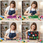 Fainne 8 Pcs Craft Foam Sheet Roll - Image 7