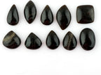 10pcs, Natural Gemstone Cabochon, Wholesale Assorted Flatback Crystals - Image 2
