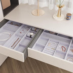 CRE8TIVE 12"x80" Cold White Wallpaper Velvet Drawer Liners - Image 2