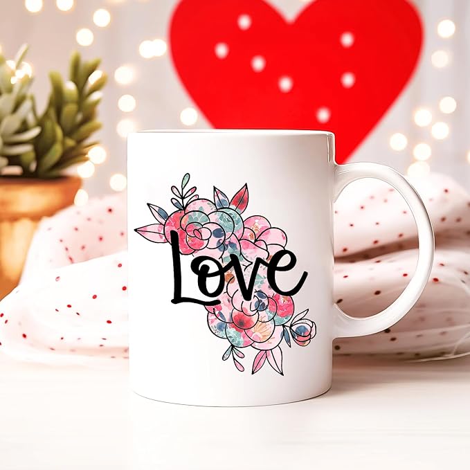 Tintnut Valentine's Day Permanent Vinyl 12x10in Rose 10Pcs Adhesive Vinyl | - Image 5