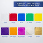 Colored Cellophane Sheets 120-Pack - Image 4