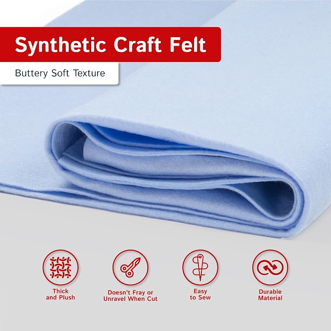 The Felt Store Craft Felt by The Yard – Soft, Durable Felt Fabric - Image 2