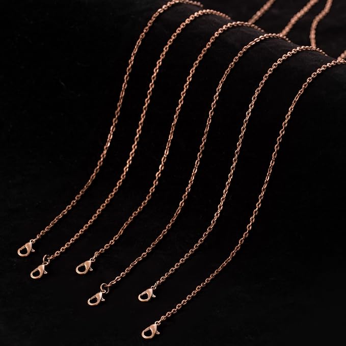 Lemonkey 24 Pack Necklace Chains Bulk - Image 4