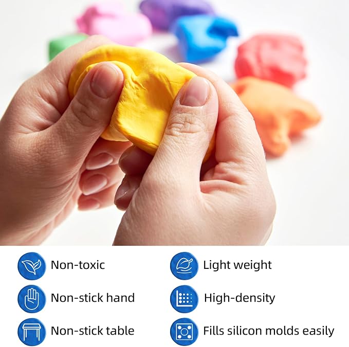 Moldable Cosplay Foam Clay Blue Colors – High Density and Quality - Image 3