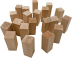 20PCS Basswood Carving Blocks, Whittling Wood Carving Kit, Unfinished Wooden - Image 3