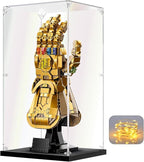 KOLIPI Acrylic Display Case for Lego Infinity Gauntlet 76191 Nano Gauntlet by KOLIPI