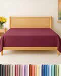 Cal King Size Flat Sheet by CGKUnlimited