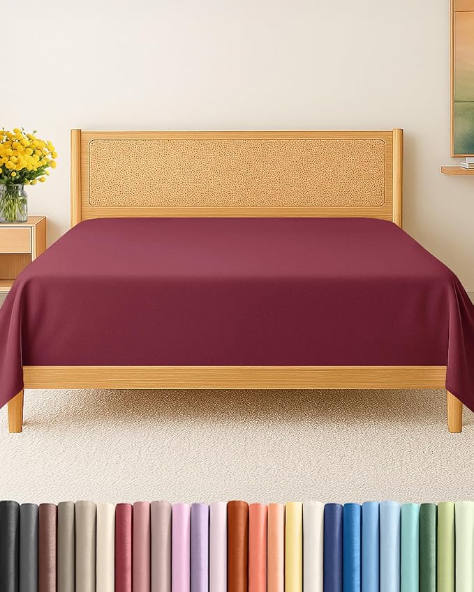 King Size Flat Sheet by CGKUnlimited