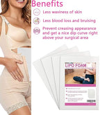 Lipo Foam Board 4Pack Liposuction Surgery waist-supports Foam Sheet - Image 5