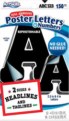 ArtSkills Paper Poster Letters and Numbers by ArtSkills