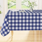 Smiry Rectangle Table Cloth, Waterproof Vinyl Tablecloth by Smiry
