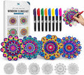 Hula Home Stained Glass Mandala Art Kit by HulaHome