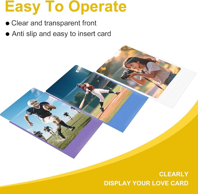 Premium Matte Clear Card Sleeves, 150 Sleeves 2.6''x3.6'' Compatible - Image 4