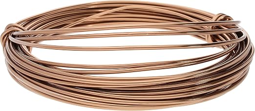The Beadsmith Anodized Aluminum Wire – 12 Gauge – 39 feet – Copper Color – - Image 2