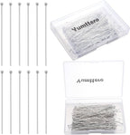 200 Pcs 70mm/2.76 Inch 21 Gauge Ball Pins by Yumttero