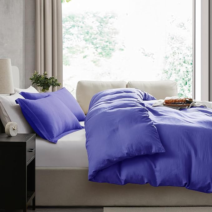 Nestl Royal Blue Duvet Cover Queen Size - Image 7
