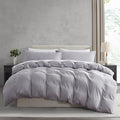 Nestl Grey Lavender California King Duvet Cover Sets by Nestl