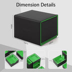 Dice Tray & Dice Tower Storage Box, 3 in 1 Dice Holder Case, Leather Magnetic - Image 6