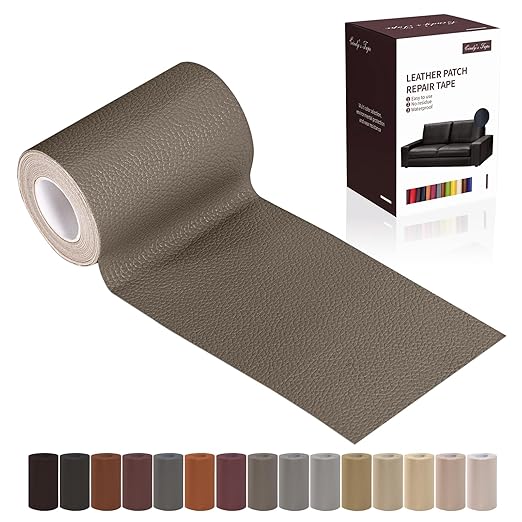 Leather Repair Patch Tape, Car Seat, Vinyl Leather Repair Kit by Cindy%27s+Tape