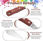 MECCANIXITY Pack of 1 Large Palette Knife No.13, 10.6" Long Palette Knives - Image 3