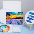 14 Packs Stretched Canvases for Painting, Round Canvas - Image 6