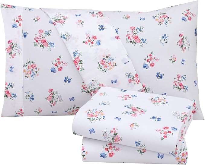 RUVANTI 100% Cotton Sheets – Queen Size Percale Bedding, Cooling & Breathable - Image 8