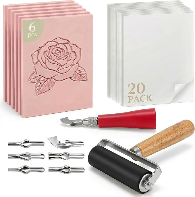 Oopsu Linocut Printmaking Kit by Oopsu