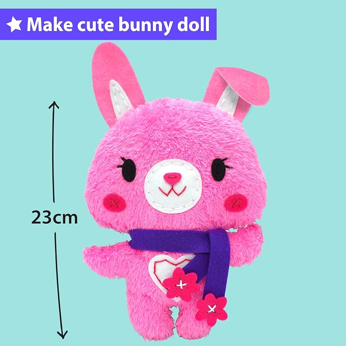 KRAFUN Bunny Sewing Kit for Kids Ages 8-12 - Image 2