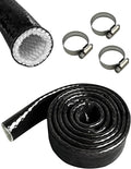 YAMAKATO 3/4" ID Heat Shielded Fire Thermo Armor Fire Sleeve Silicone Coated by YAMAKATO