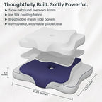 Cervical Neck Pillow for Sleeping – Cooling Memory Foam Cervical Pillow for - Image 6