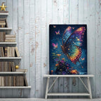 Mew Galaxy Butterfly with Flowers Diamond Painting Kits - Image 8