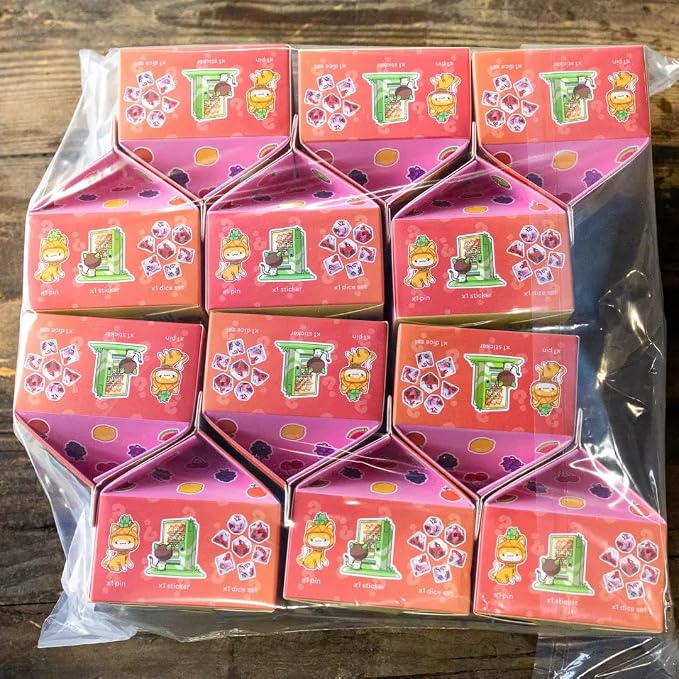 1985 Games Mystery Dice, DND Dice Set of 7 Polyhedral Dice, Wide Range of - Image 4