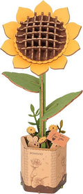 rowood 3D Wooden Puzzles for Adults, Mother's Day DIY Artifical Flower Craft Kit by RowoodAssembleArtDecorateLife