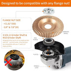 Upgraded Tungsten Carbide Wood Carving Disc Grinding Wheel, Angle Grinder - Image 2