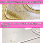 3Pcs Free Motion Quilting Templates - Image 7