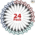 iBayam 8.5" All Purpose Sharp Black Scissors, Comfort-Grip Handles, School by iBayamDirect