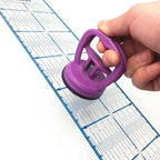 2 Pcs Heavy Duty Suction Cups Ruler Handle - Image 4