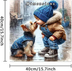 DIY Animal Dog Paint by Numbers Kit - Image 2