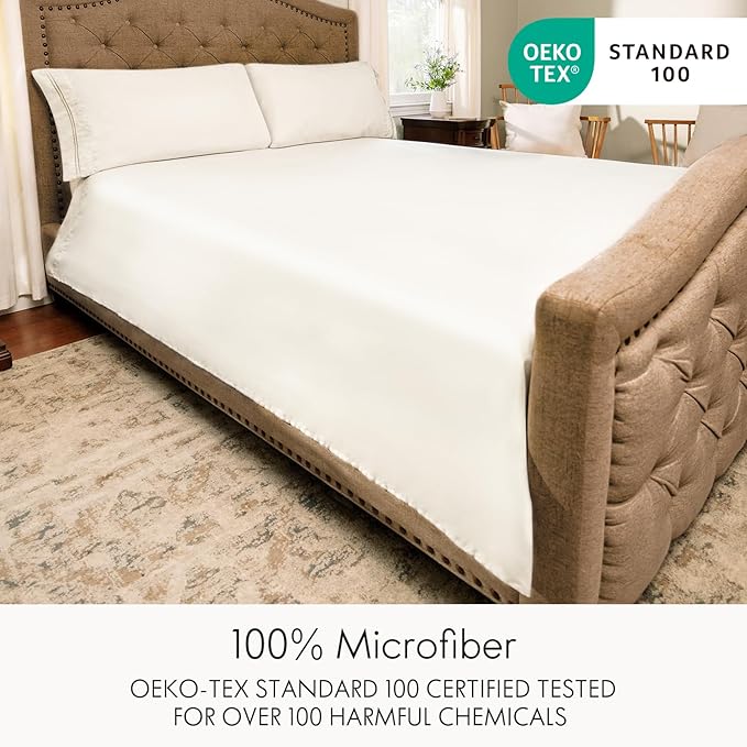 ClevaHome Full Size Sheet Set - Image 6